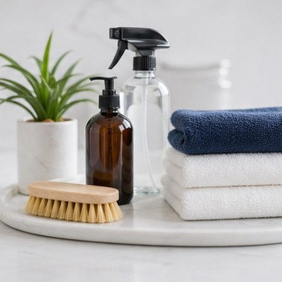 Cleaning supplies and equipment